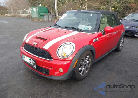 2012 Mini Cooper S z USA, uszkodzony, nr VIN WMWZP3C5XCT249627